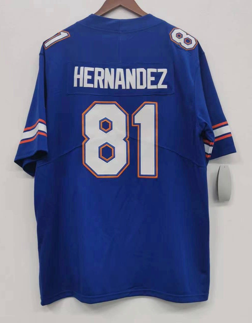 Aaron Hernandez Florida Gators Jordan Brand Jersey blue
