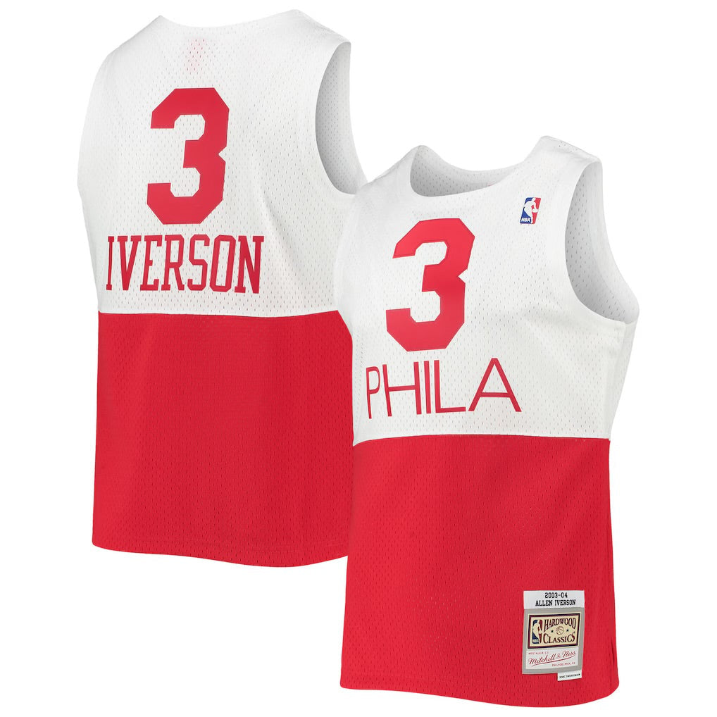 Allen Iverson 2003-04 Philadelphia 76ers Mitchell & Ness Jersey