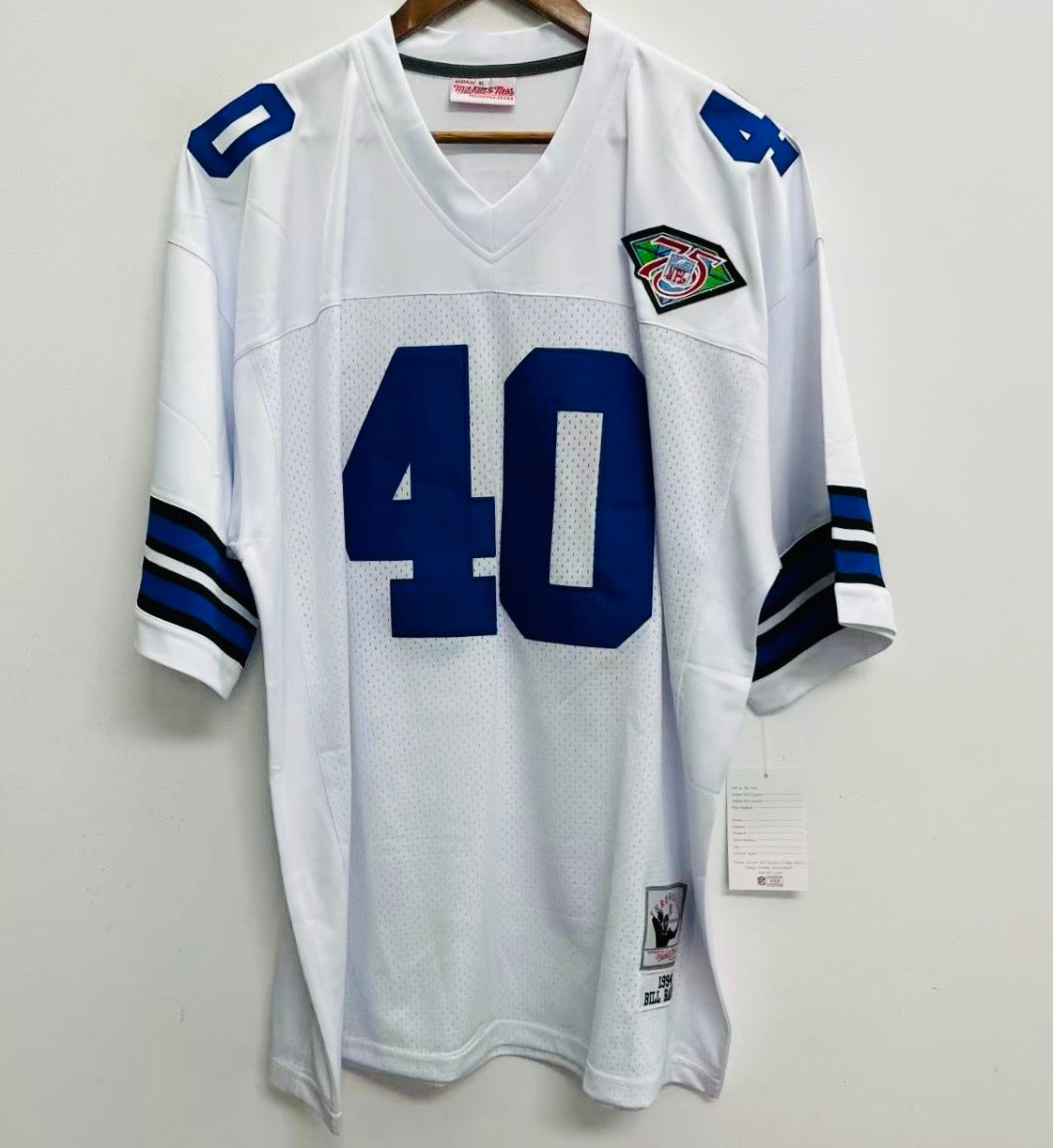 Bill Bates Dallas Cowboys 1994 Official NFL Mitchell & Ness Jersey