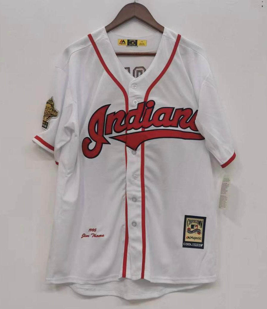 Jim Thome 1995 Cleveland Indians Official MLB Jersey Majestic