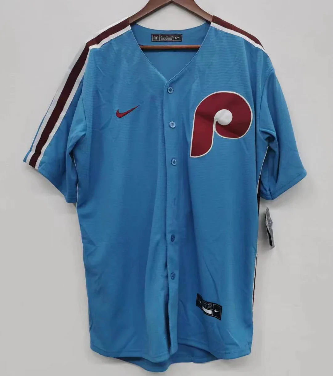 Roy Halladay YOUTH KIDS Philadelphia Phillies Official MLB Nike Jersey blue retro