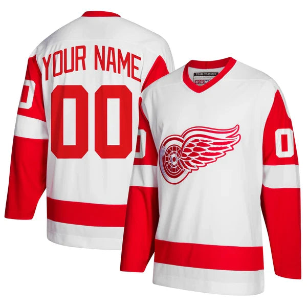 Detroit Red Wings YOUTH KIDS Any Name & Number Official NHL Customized CCM Jersey