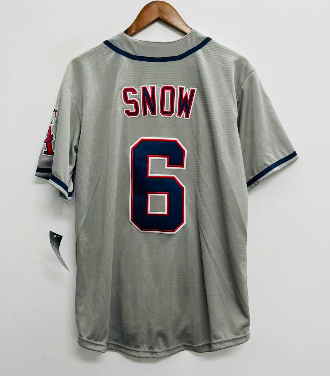 J.T. Snow California Angels Official MLB Majestic Jersey