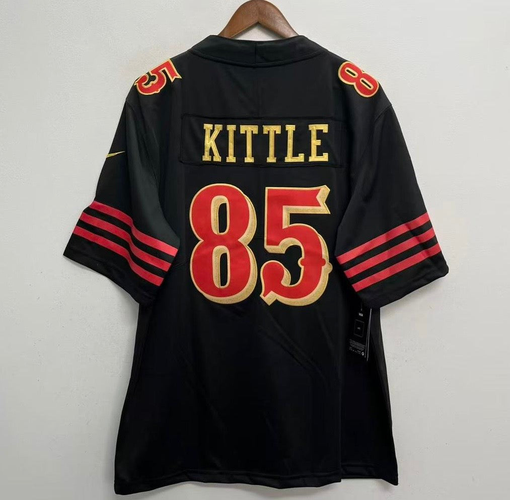 George Kittle San Francisco 49ers YOUTH KIDS Official NFL Nike 2025 Rivalries Collection Jersey