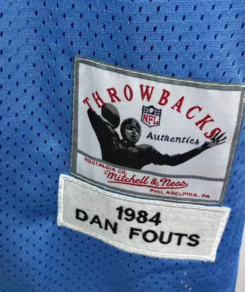 Dan Fouts 1984 San Diego Chargers Official NFL Mitchell & Ness Jersey