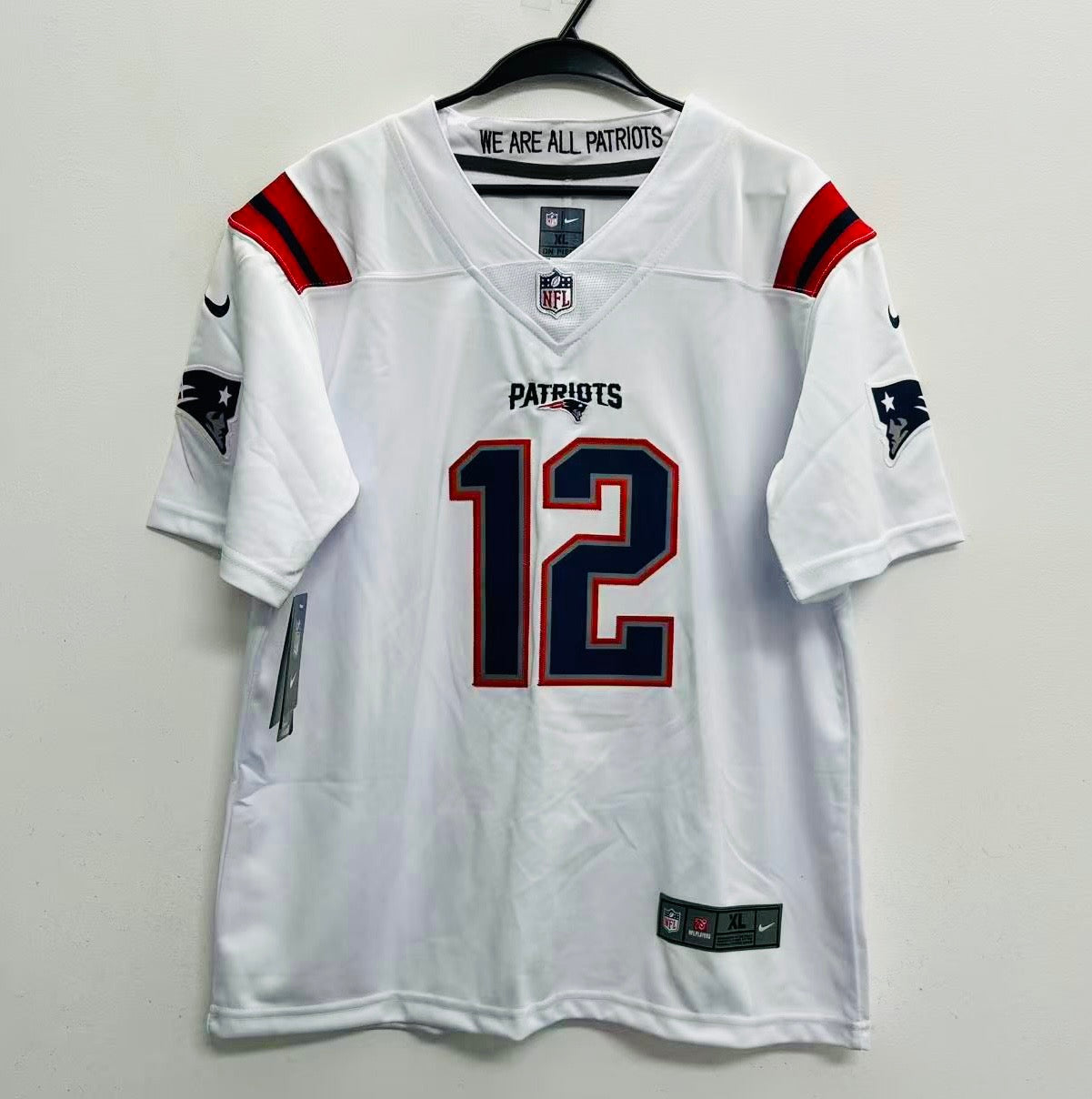 Tom Brady New England Patriots YOUTH KIDS Official Nike Jersey white