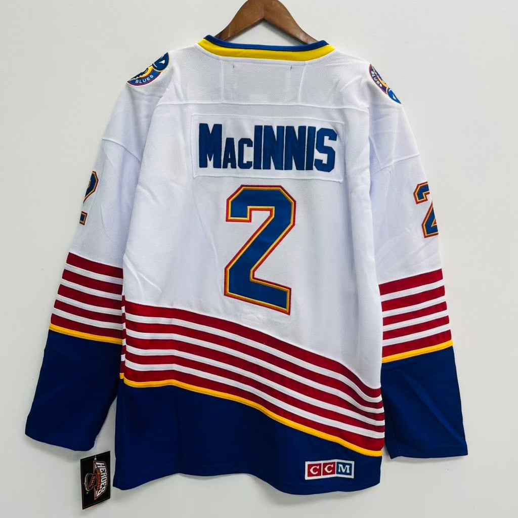 Al MacInnis St. Louis Blues Official NHL CCM Jersey white