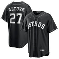 Jose Altuve YOUTH KIDS Houston Astros Official MLB Nike Jersey black
