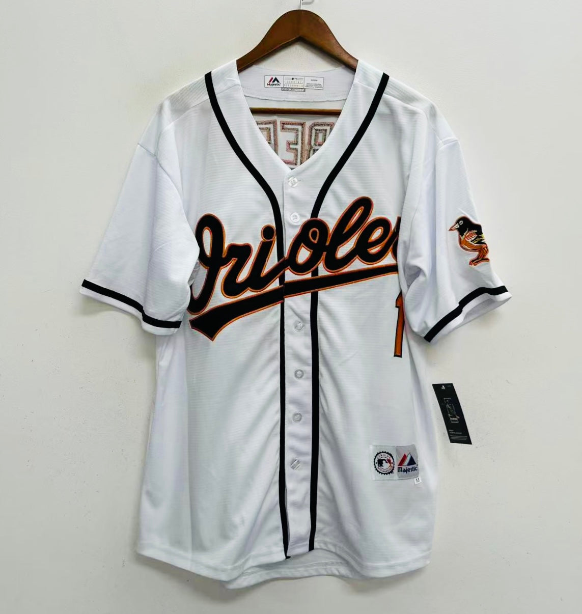 Brian Roberts 2001 Baltimore Orioles Official MLB Majestic Jersey