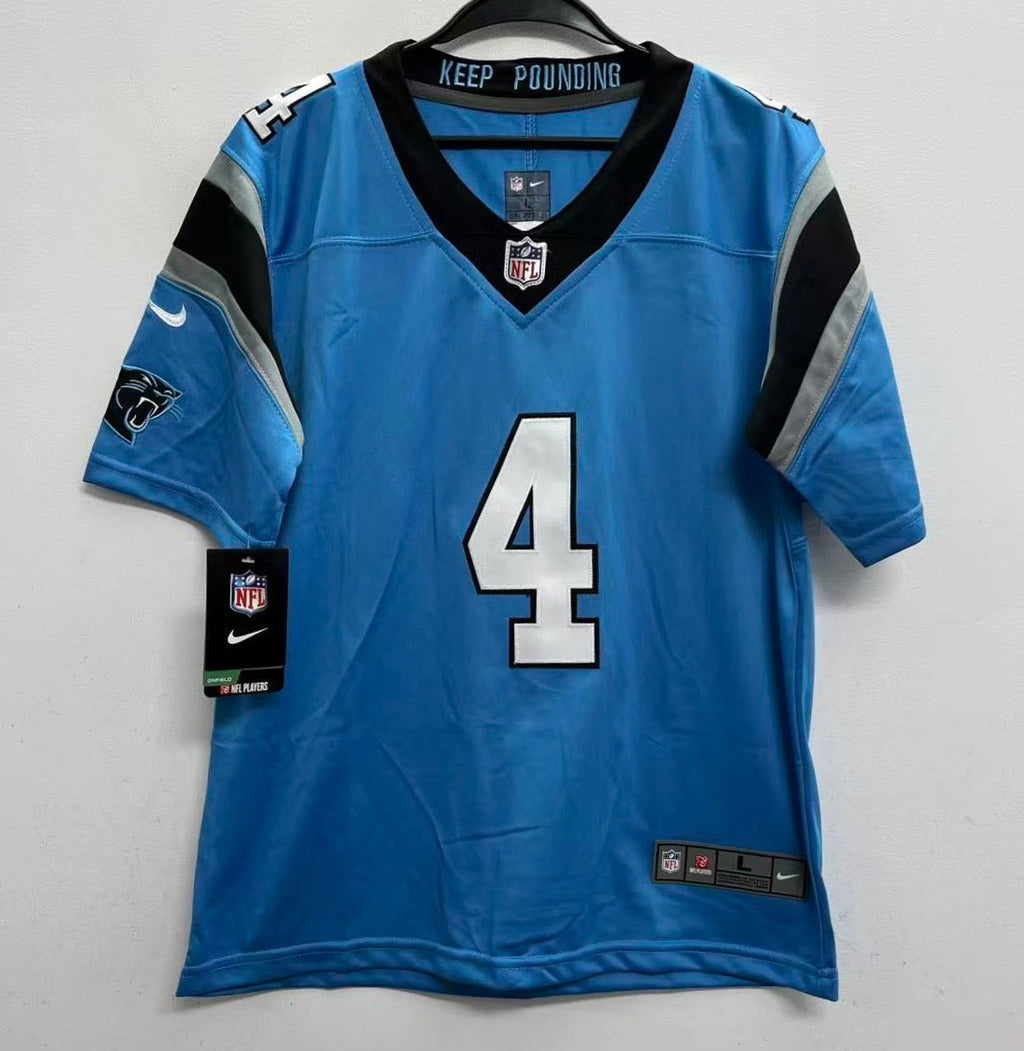 Tetairoa McMillan Carolina Panthers Official NFL Nike YOUTH KIDS Jersey