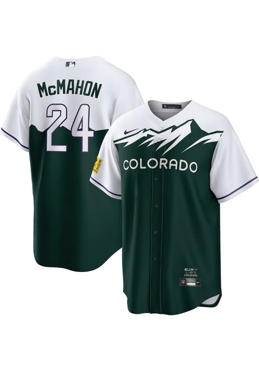Any Name and Number customized YOUTH KIDS Colorado Rockies Official MLB Nike City Connect Limited jersey
