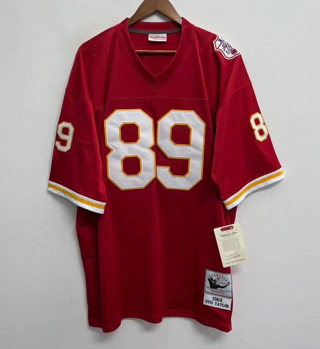 Otis Taylor 1969 Kansas City Chiefs NFL Mitchell & Ness Jersey