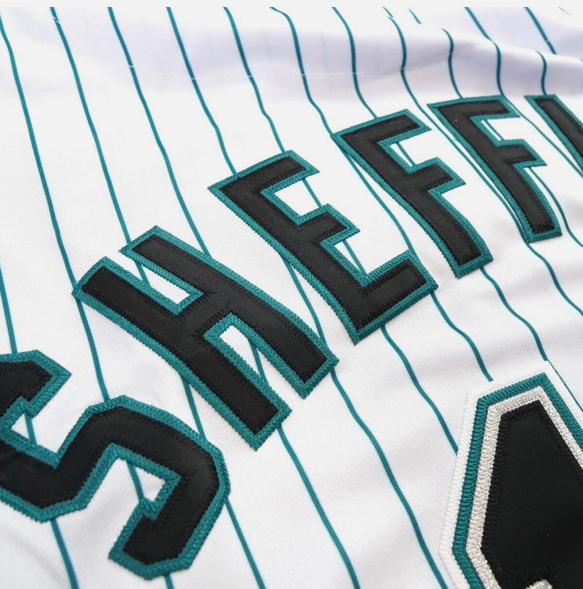 Gary Sheffield Florida Marlins 1997 Official MLB Jersey Majestic white