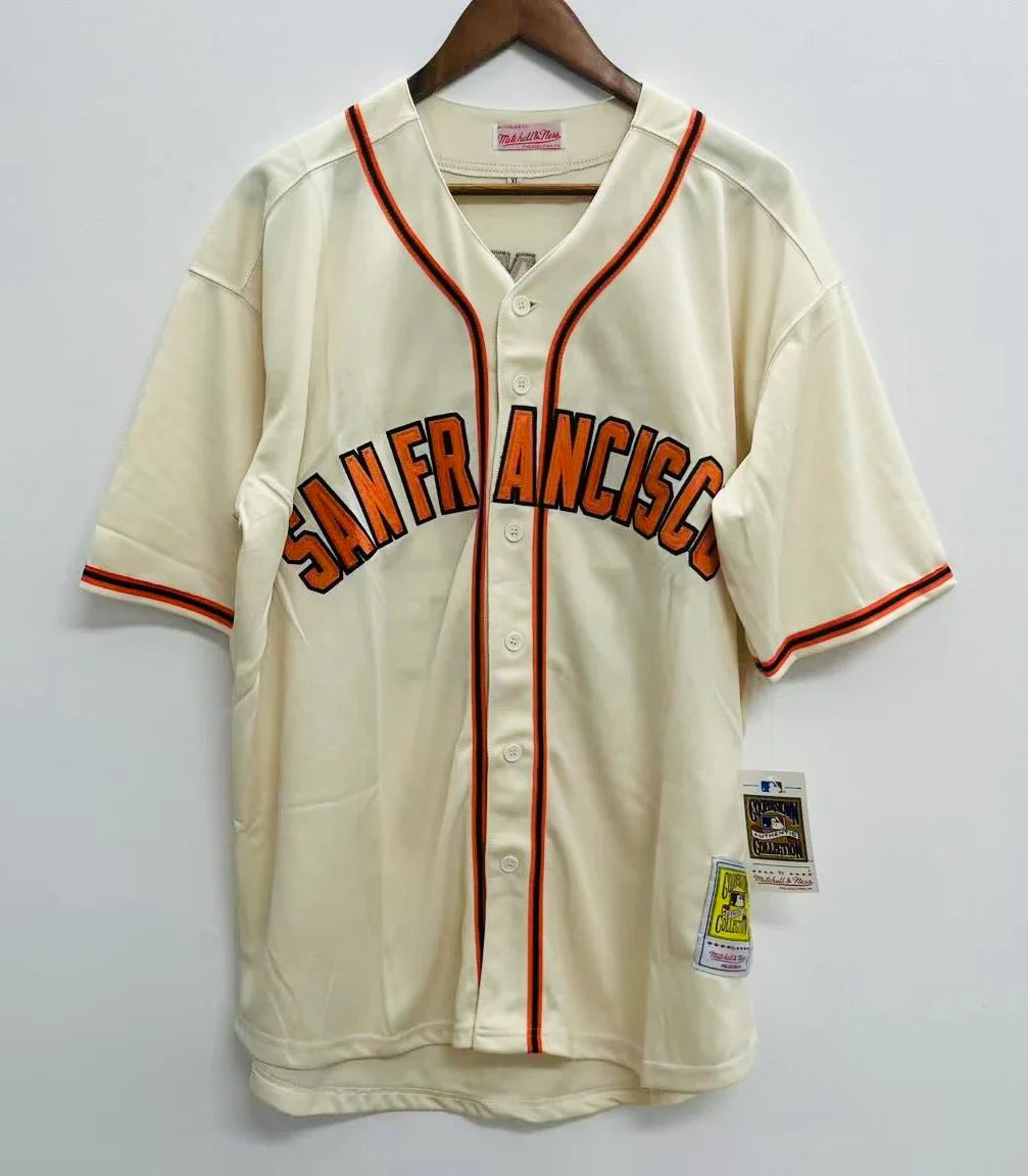 Barry Bonds YOUTH KIDS SAN FRANCISCO Giants Official MLB Mitchell & Ness Jersey