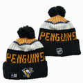 Pittsburgh Penguins NHL New Era winter Hat with Pom Pom