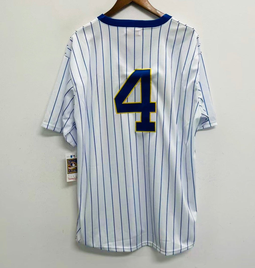 Paul Molitor Milwaukee Brewers Jersey Mitchell & Ness white