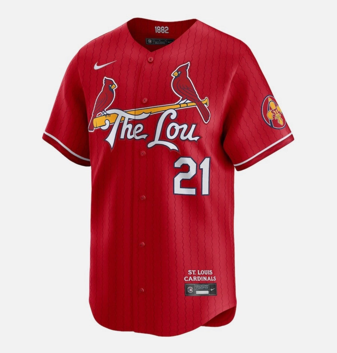 Lars Nootbaar YOUTH KIDS St. Louis Cardinals Official MLB Nike  City Connect Limited Jersey