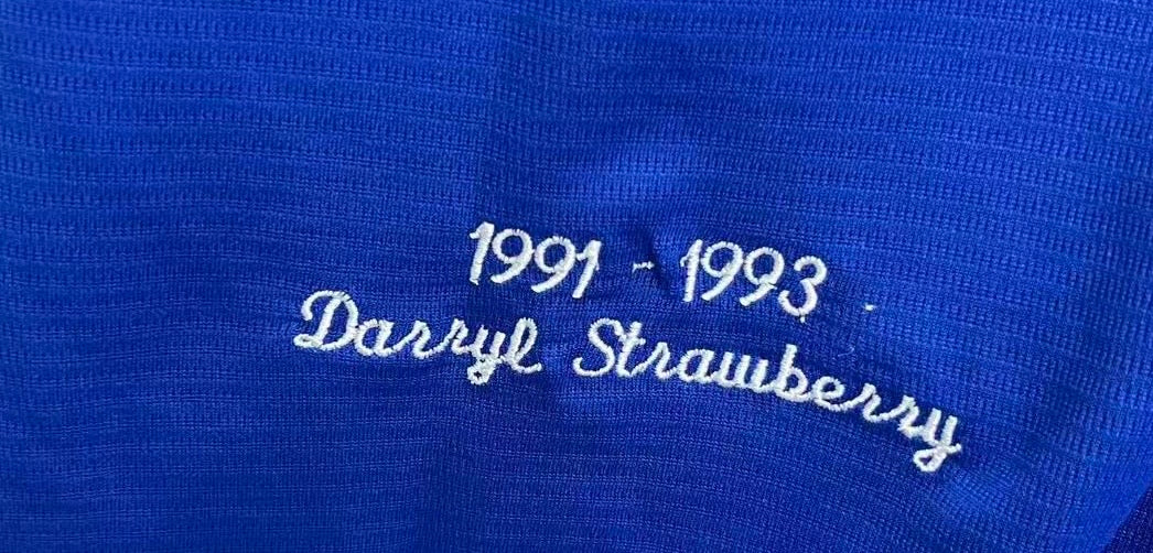 Darryl Strawberry Los Angeles Dodgers Official MLB jersey Mitchell & Ness