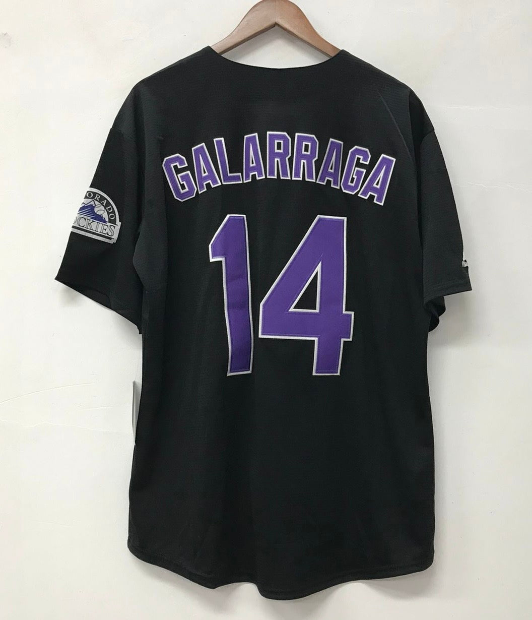 Andres Galarraga Colorado Rockies Official MLB Majestic Jersey