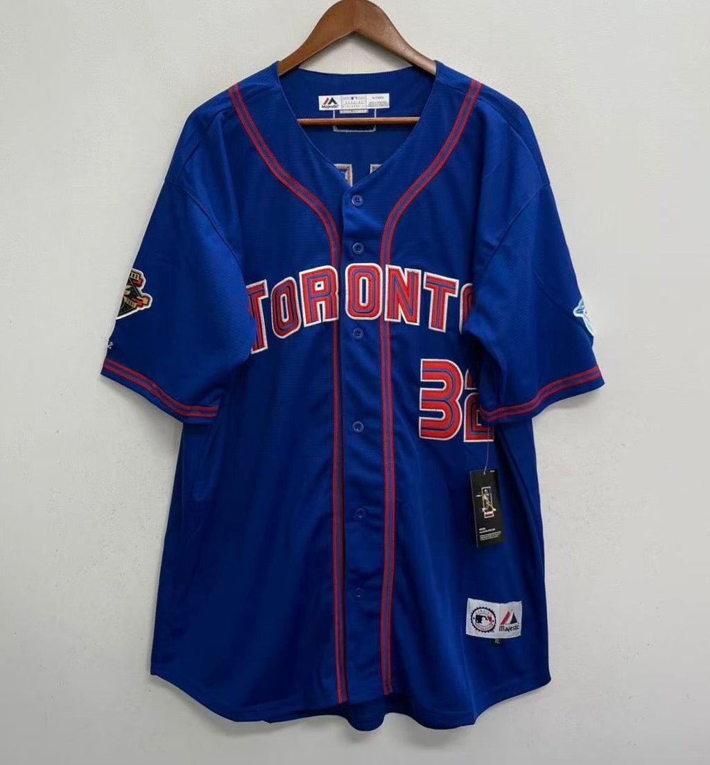 Roy Halladay YOUTH KIDS Toronto Blue Jays Official MLB  Jersey Majestic blue