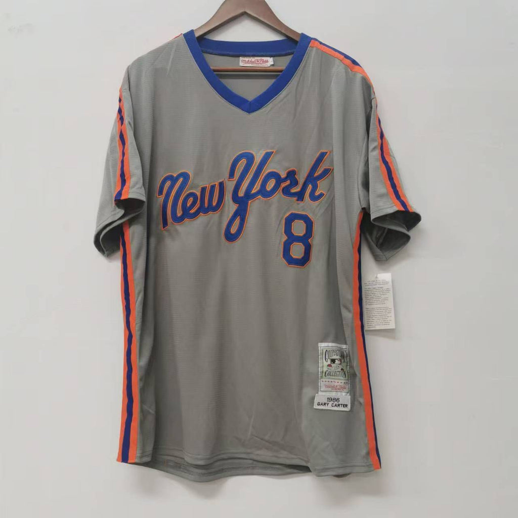 Gary Carter 1986 New York Mets Jersey Mitchell & Ness
