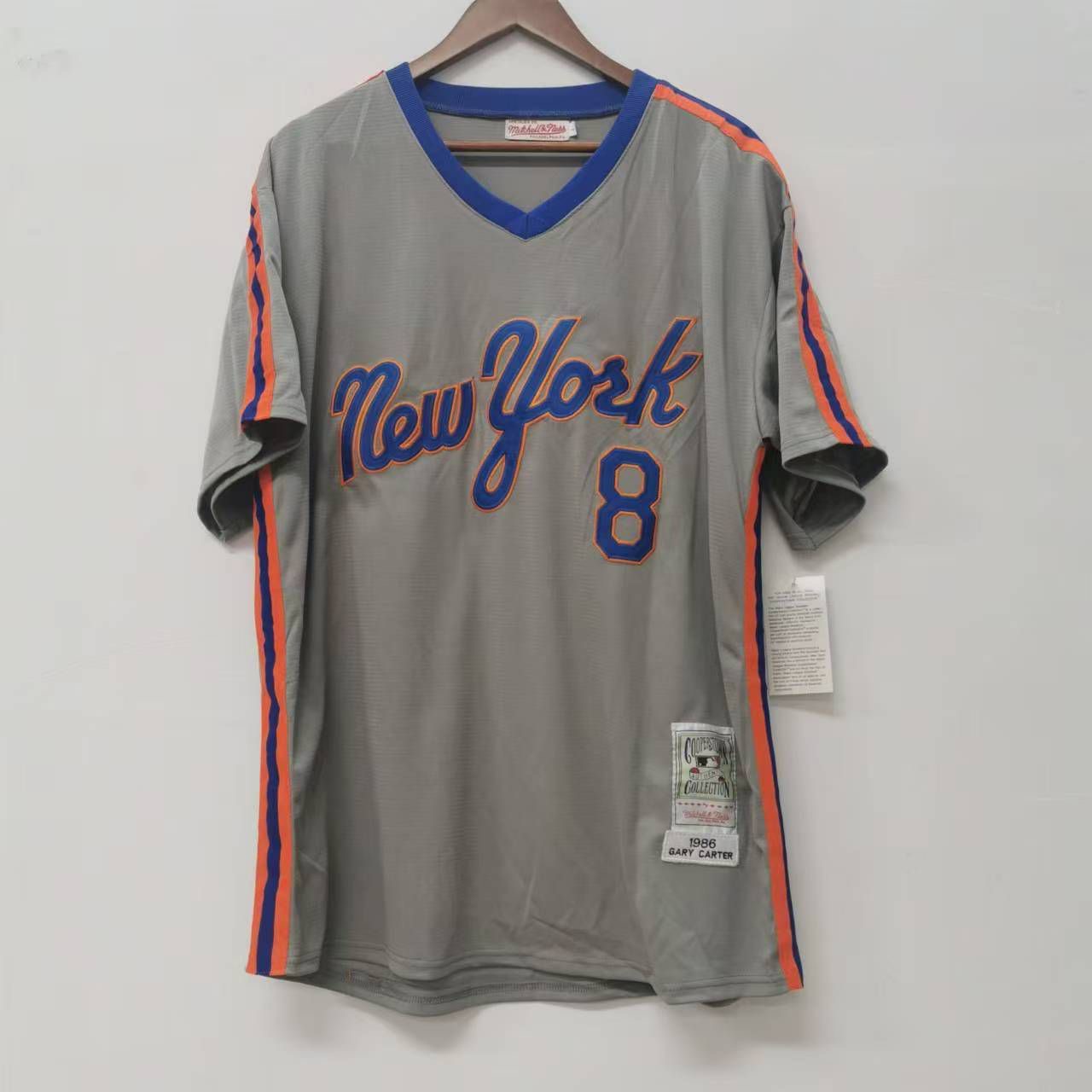 Gary Carter 1986 New York Mets Jersey Mitchell & Ness