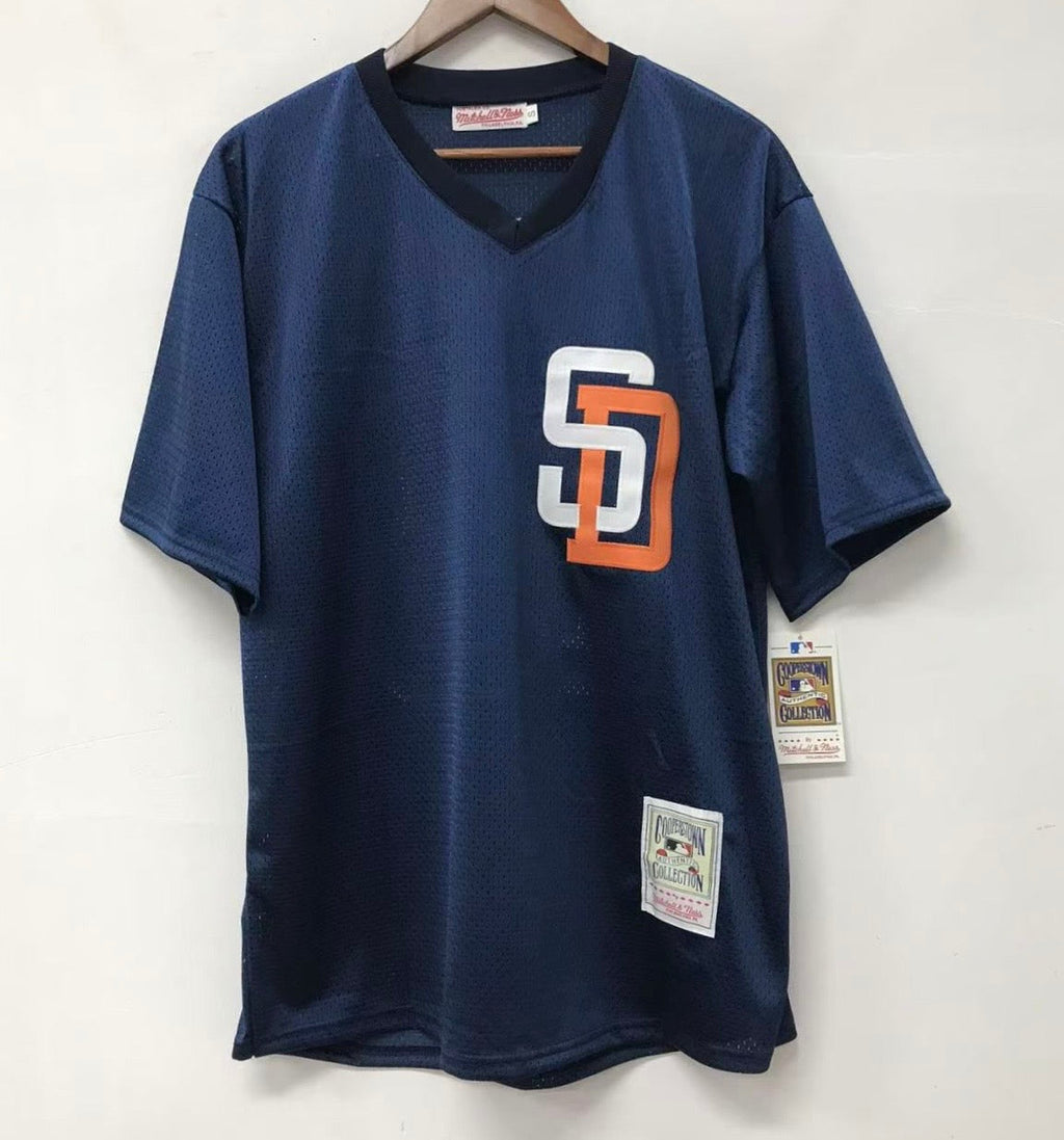 Tony Gwynn San Diego Padres Throwback Jersey Mitchell & Ness blue