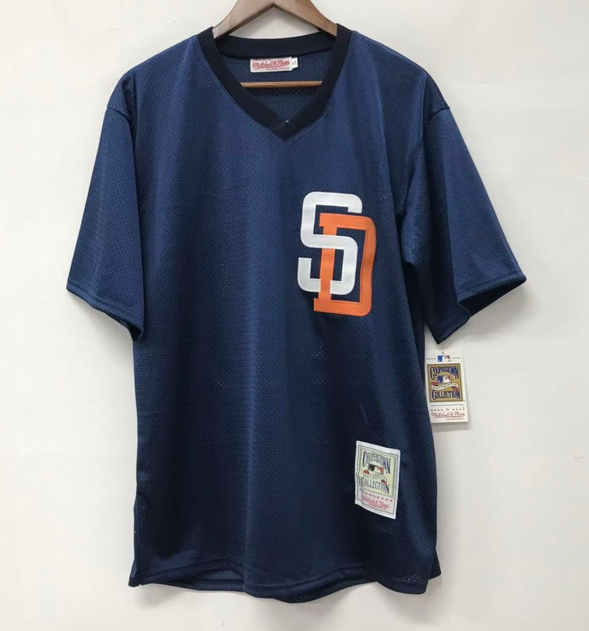 Tony Gwynn San Diego Padres Throwback Jersey Mitchell & Ness blue