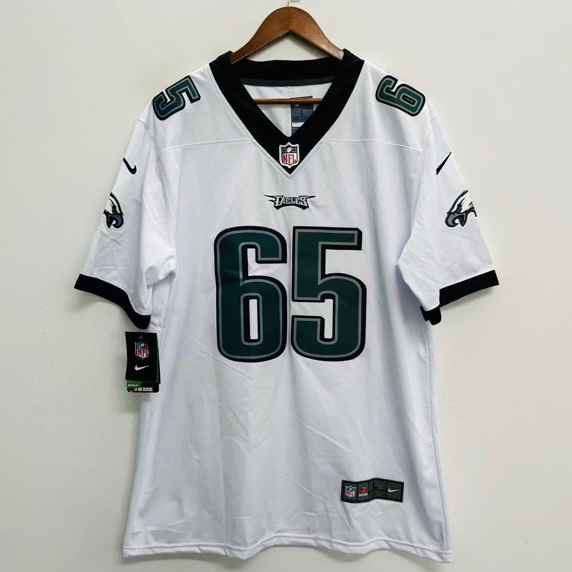 Lane Johnson Philadelphia Eagles Nike NFL Jersey White
