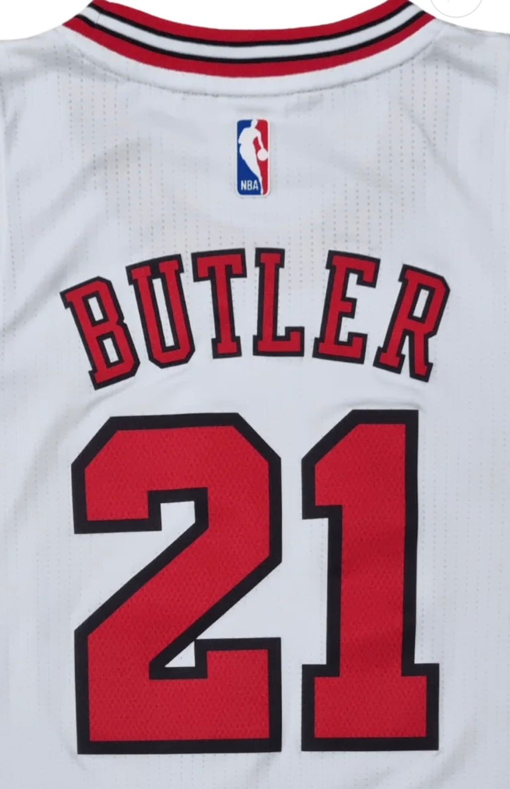 Jimmy Butler Chicago Bulls  Official NBA Adidas Jersey White