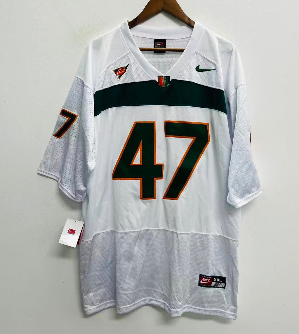 Michael Irvin Miami Hurricanes Official NCAA Jersey Nike
