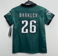 Saquon Barkley Philadelphia Eagles Official NFL Nike Baby Toddler jersey b/t