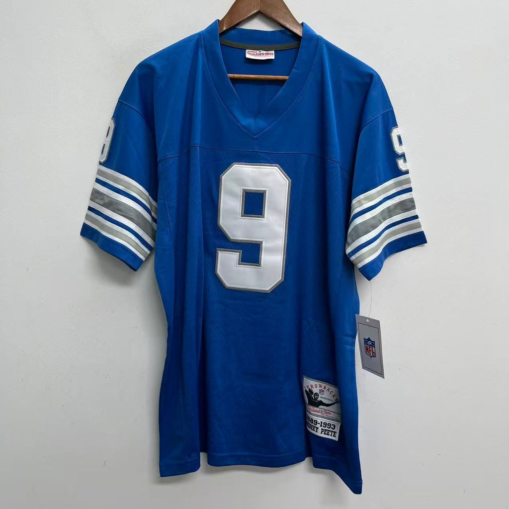 Rodney Peete Detroit Lions Official NFL Mitchell & Ness Jersey