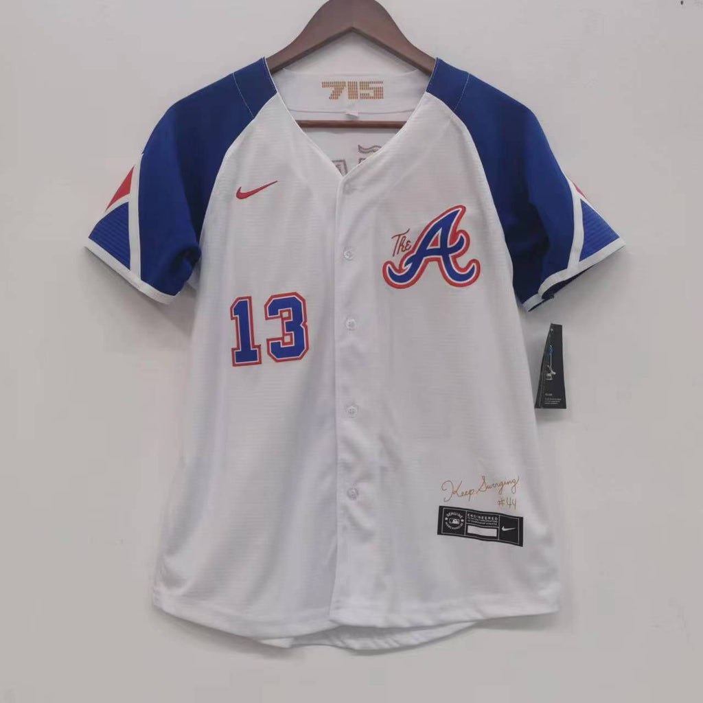 Ronald Acuña Jr. YOUTH KIDS Atlanta Braves Official MLB jersey
