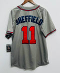 Gary Sheffield Atlanta Braves Official MLB Jersey Majestic
