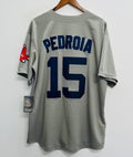 Dustin Pedroia 2009 Boston Red Sox Official MLB Majestic Jersey