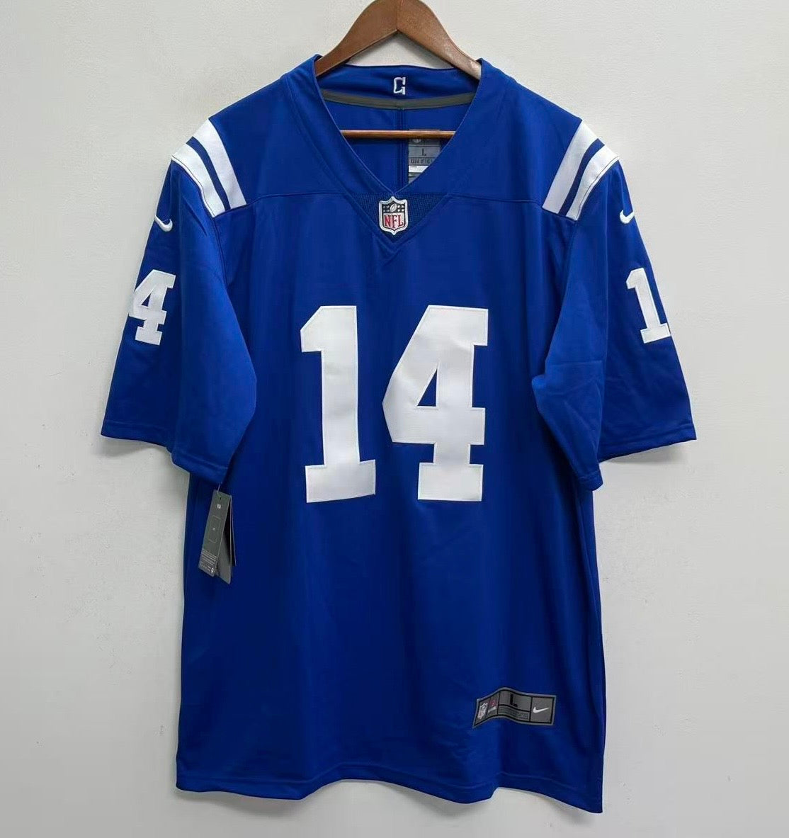 Alec Pierce YOUTH KIDS Indianapolis Colts Official NFL Nike Jersey Blue