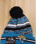 Jacksonville Jaguars NFL New Era winter knit Hat with Pom Pom