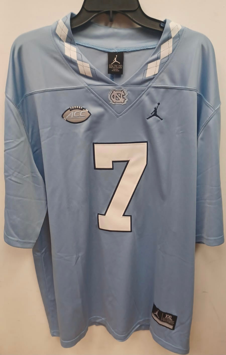 Sam Howell North Carolina Tar Heels Jordan brand Jersey