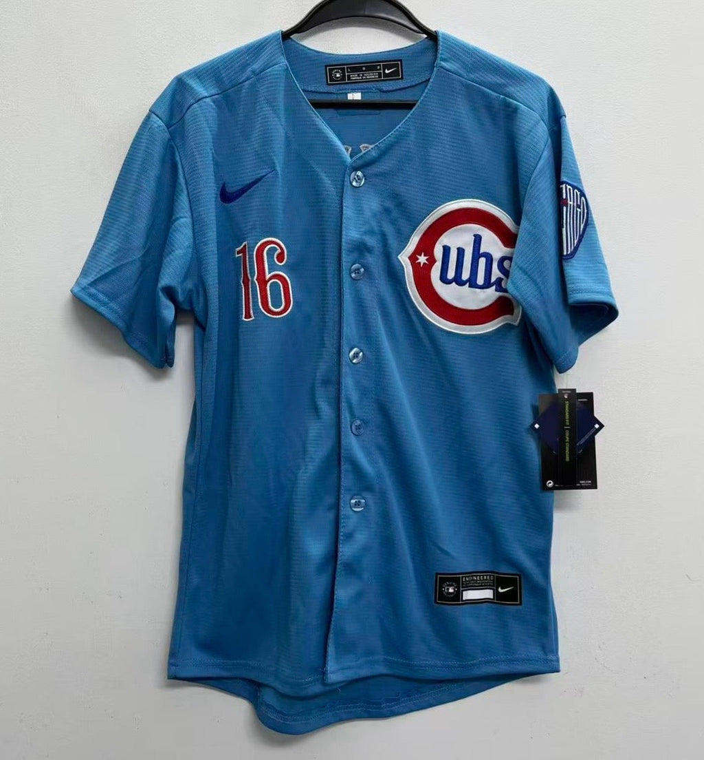 Any Name & Number YOUTH KIDS Chicago Cubs Official MLB  customized Jersey