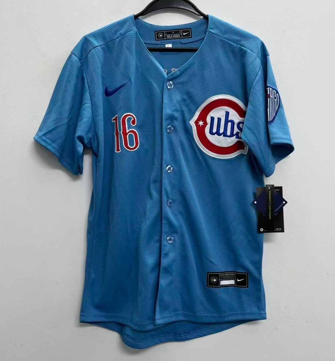 Any Name & Number YOUTH KIDS Chicago Cubs Official MLB  customized Jersey