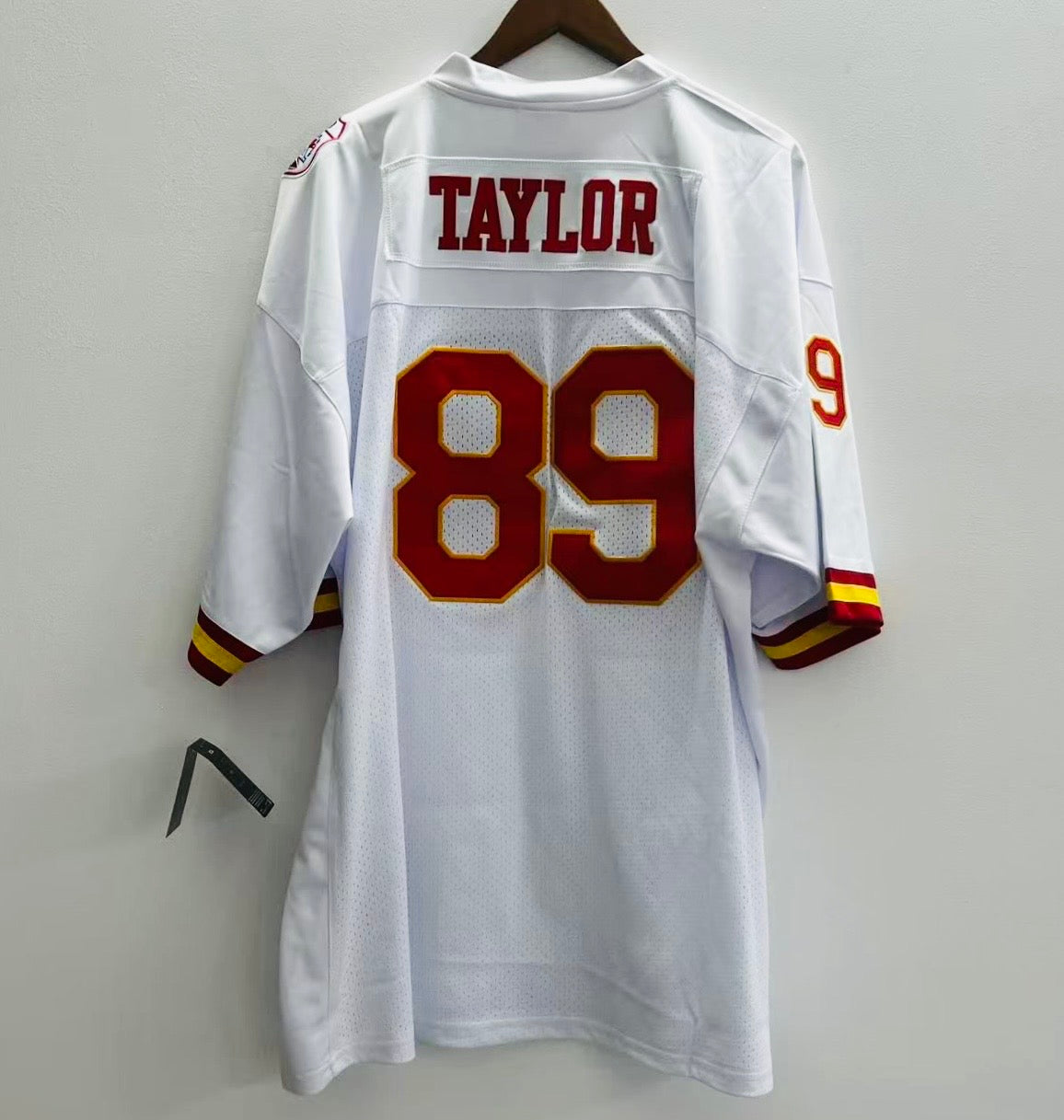 Otis Taylor 1969 Kansas City Chiefs NFL Mitchell & Ness Jersey white
