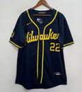 Christian Yelich #22 Milwaukee Brewers Official MLB Jersey