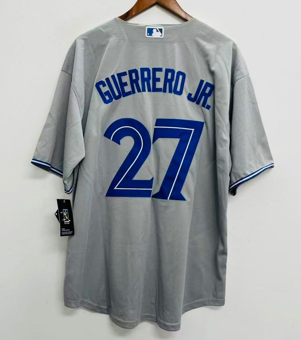 Vladimir Guerrero Jr. Toronto Blue Jays Jersey Nike Gray