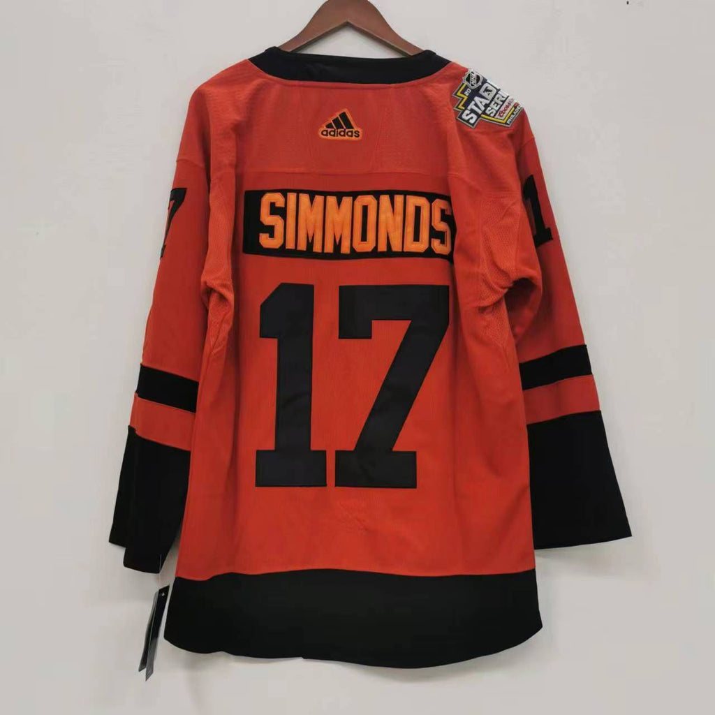 Wayne Simmonds Philadelphia Flyers Jersey 2019 Stadium Series Winter Classic