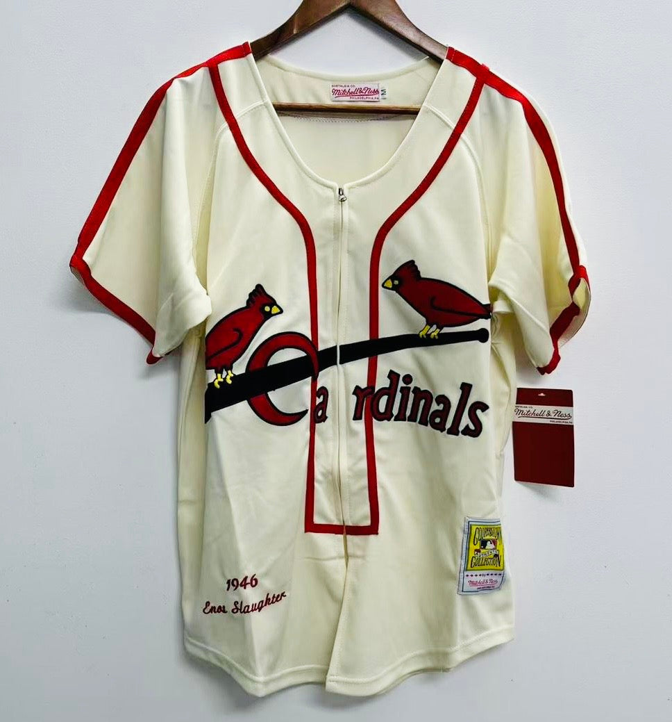 Enos Slaughter St. Louis Cardinals 1946 Mitchell & Ness Jersey