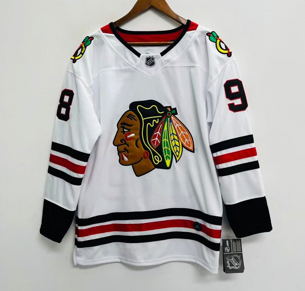 Connor Bedard Chicago Blackhawks Official NHL Adidas Jersey White