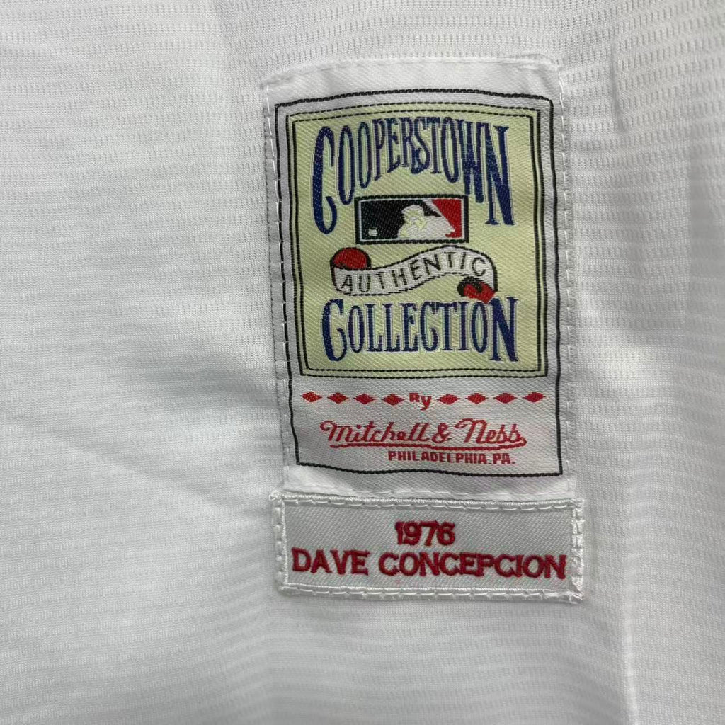 Dave Concepcion Cincinnati Reds Official MLB Jersey Mitchell & Ness