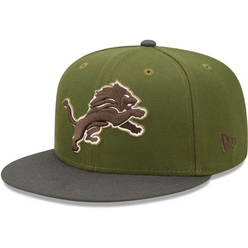 Detroit Lions New Era NFL Hat flat brim adjustable