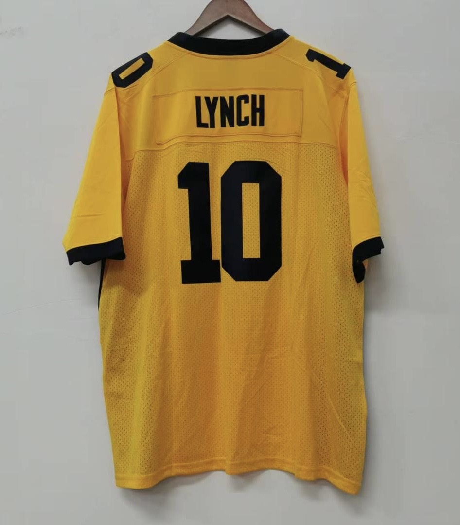 Marshawn Lynch Cal Golden Bears Jersey yellow Nike
